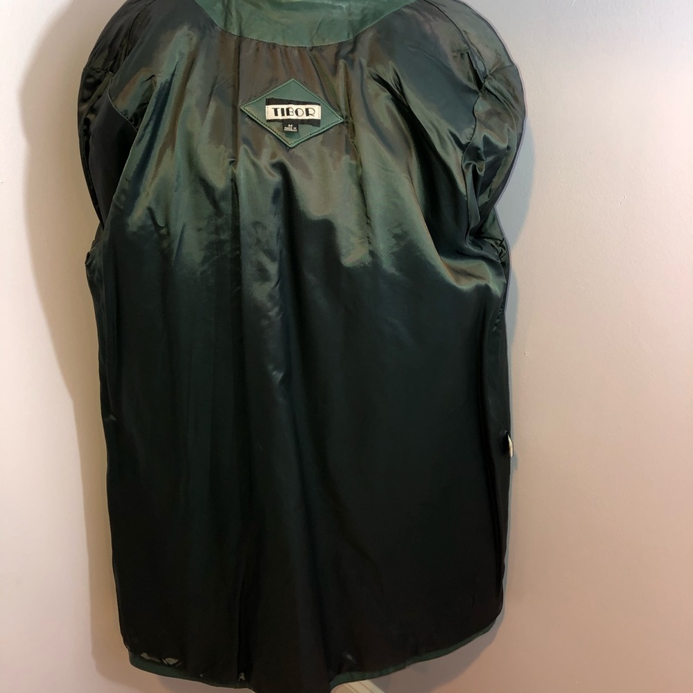 Vintage Leather Swing Coat,  Tibor, Medium NWOT - Picture 3 of 7